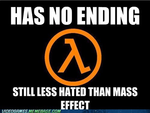 Half-Life Vs. Mass Effect