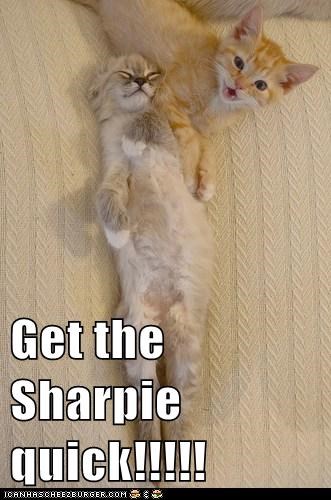 Get the Sharpie quick!!!!!