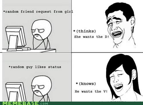 Girl Boy: Facebook Meanings