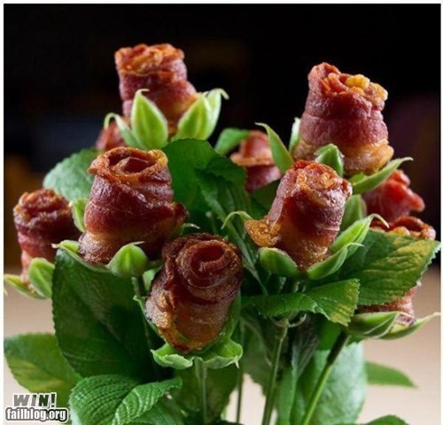 WIN!: Bacon Bouquet WIN