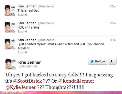 Kris Jenner Has Some BM Problems