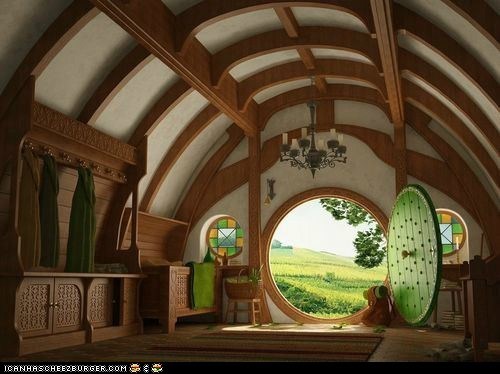 In a hole in a hill, there lived a Hobbit.