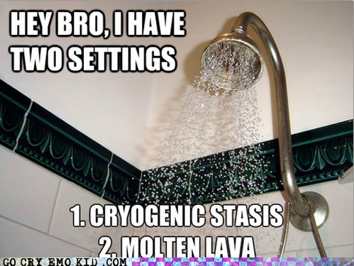 First World Shower Problems