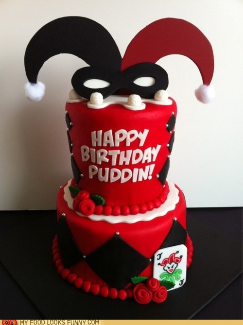 Harley Quinn Cake