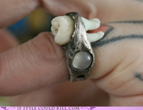 Ring of the Day: Finally a Use For Wisdom Teeth!