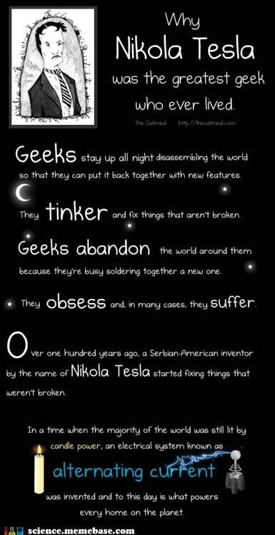 He Was Pretty Geeky