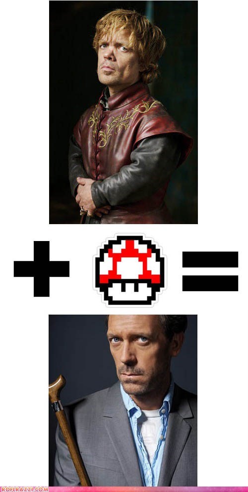 The Dinklage/Laurie Equation: Mind = BLOWN
