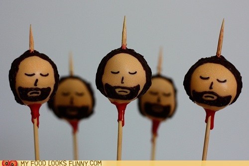 Ned Stark Cake Pops