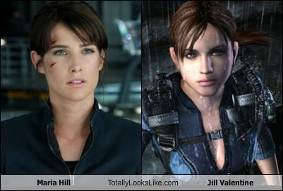 Cobie Smulders (Maria Hill) Totally Looks Like Jill Valentine