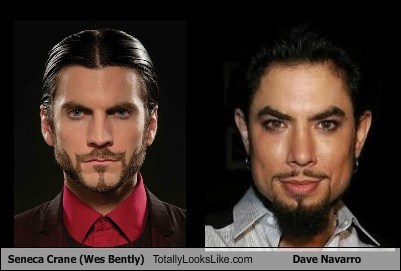 Seneca Crane (Wes Bently) Totally Looks Like Dave Navarro