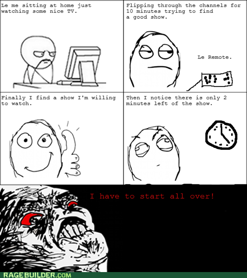 Rage Comics: I Don't Want to See Your Hoarding Cured Already!