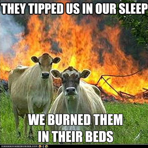Evil Cows: RetribMOOtion
