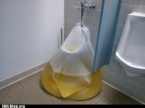 Urinal FAIL