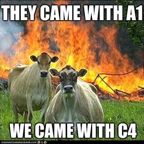 Evil Cows: Flavorful and Crispy!