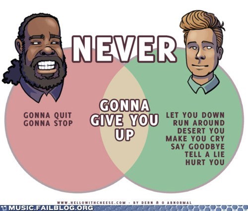 What Barry White and Rick Astley Will Never Do