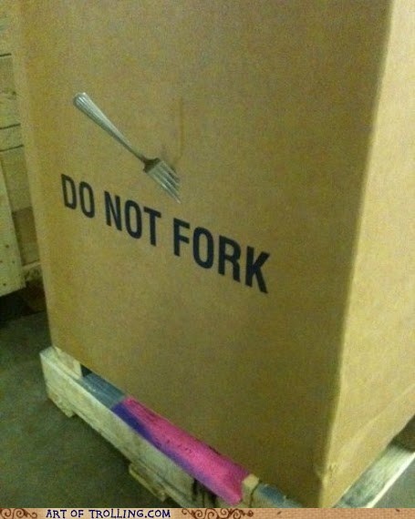 Classic: It's My Pallet and I'll Fork If I Want To