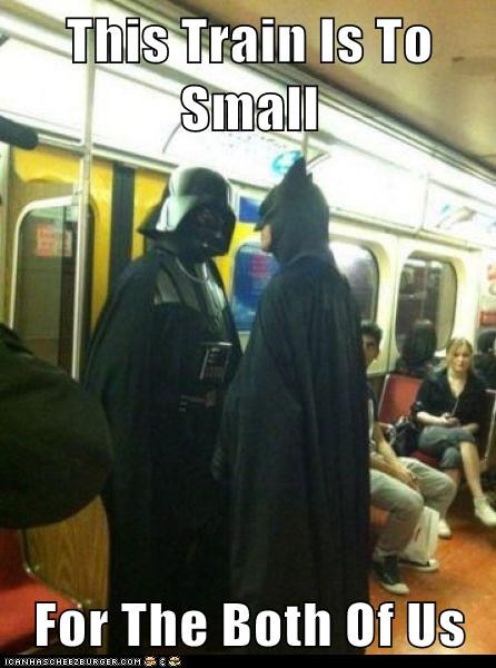 This Train Is To Small  For The Both Of Us
