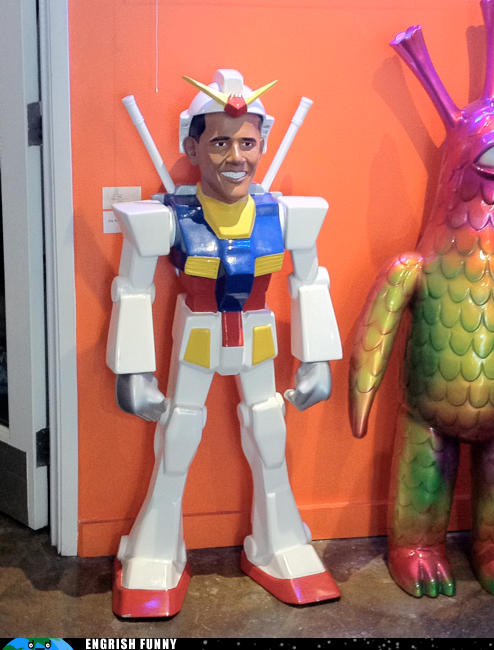 Barocket Obamatron Have to Saving Planet America!