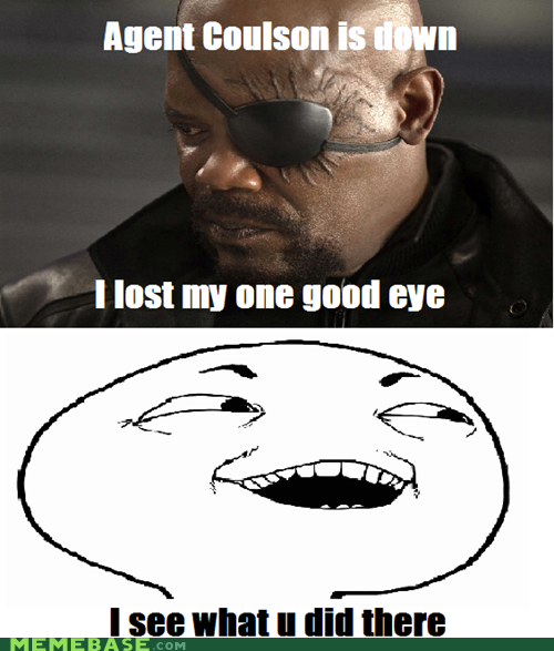 Nick Fury Makes a Pun