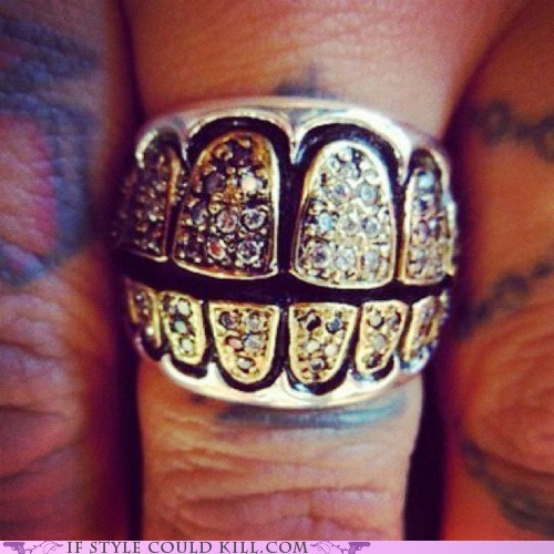 Ring of the Day: Diamonds on my Grill