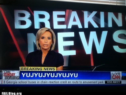 FAIL Nation: Breaking News FAIL
