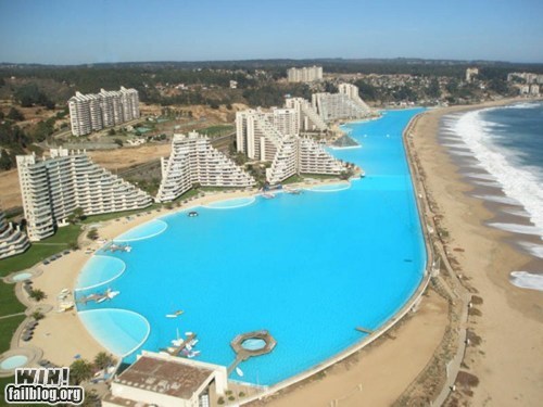 World Record Swimming Pool WIN
