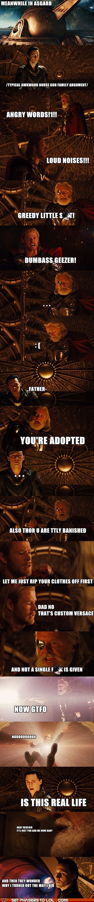 Family Drama in Asgard
