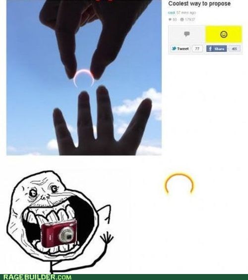 Rage Comics: I'll Love You Longer Than This Eclipse