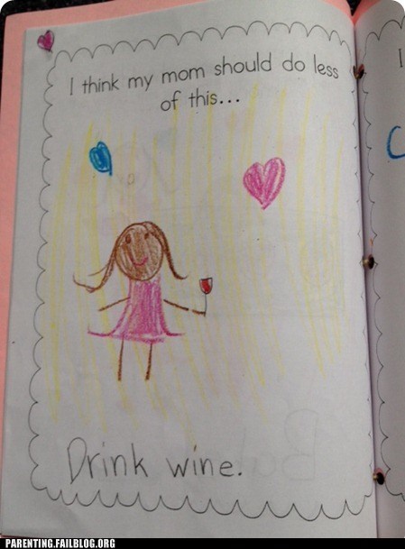 Parenting Fails: Wine-y Child
