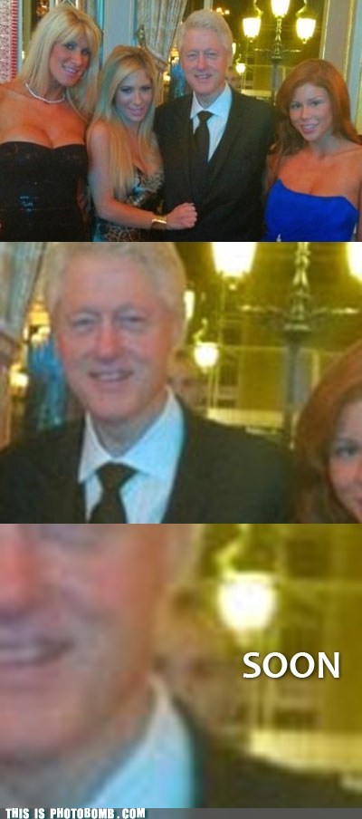 Clinton Gets All the Chicks