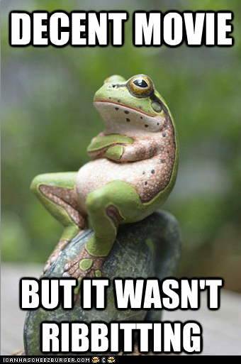 Unimpressed Frog