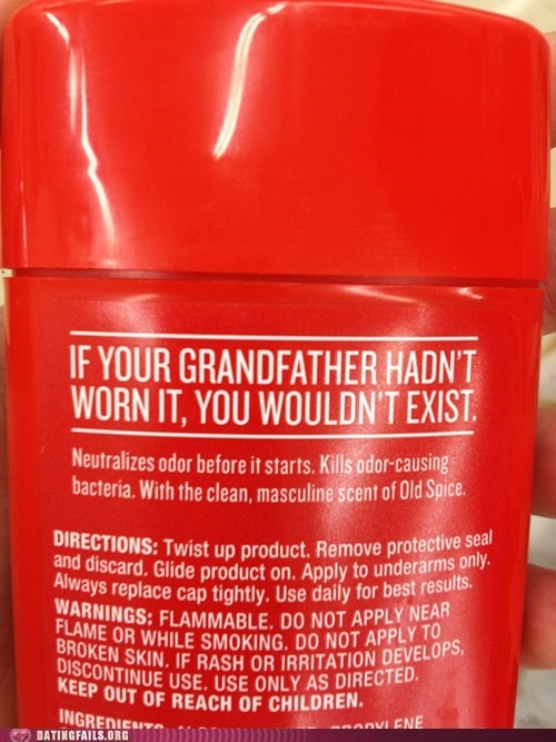 Alright Old Spice, You've Convinced Me