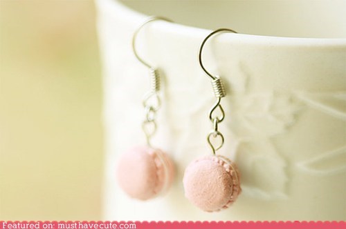 Mini Macaron Earrings