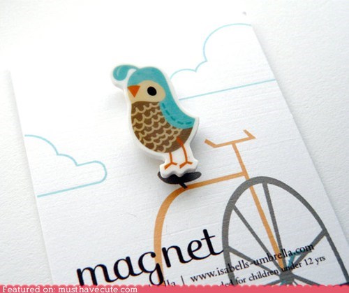 Squee Quail Magnet