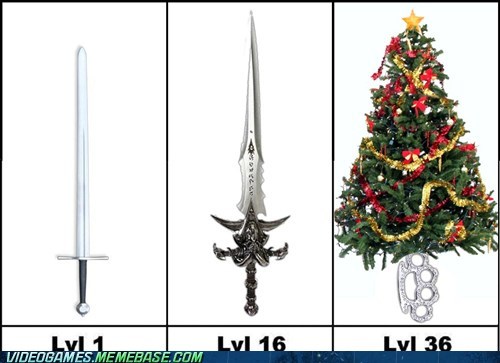 Weapons in MMOs