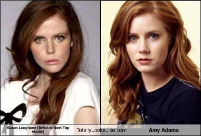 Susan Loughane (Britain's Next Top Model) Totally Looks Like Amy Adams