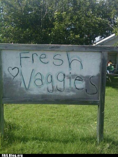 Fresh Veggies FAIL