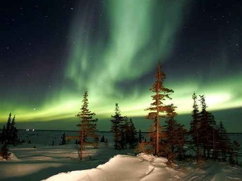 Northern Lights, Churchill, Manitoba, Canada