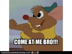 Come at me bro!