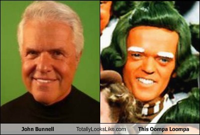 John Bunnell Totally Looks Like This Oompa Loompa