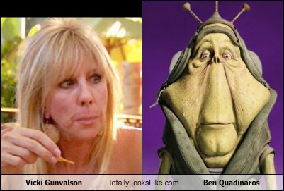 Vicki Gunvalson Totally Looks Like Ben Quadinaros