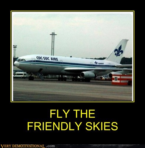 FLY THE  FRIENDLY SKIES