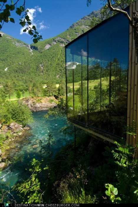 Juvet Landscape Hotel in Valldal, West Norway