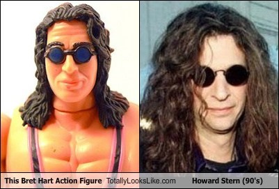 This Bret Hart Action Figure Totally Looks Like Howard Stern 
