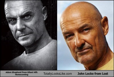 Adam Shepherd from Silent Hill: Homecoming Totally Looks Like Terry O'Quinn (John Locke from Lost)