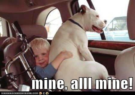 mine, alll mine!