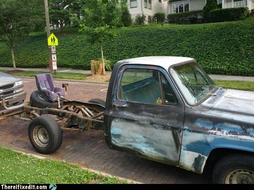 The Redneck Parent-Kid Bicycle