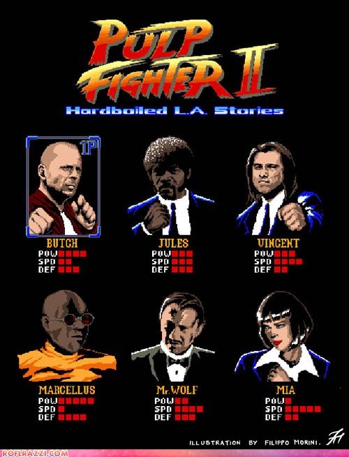 Pulp Fighter: The Pulp Fiction Fighting Game