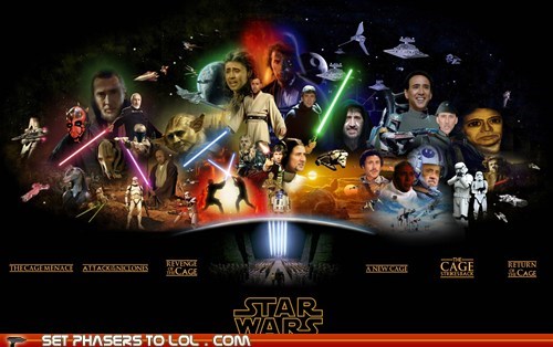 Set Phasers to LOL: Nicolas Cage in Star Wars