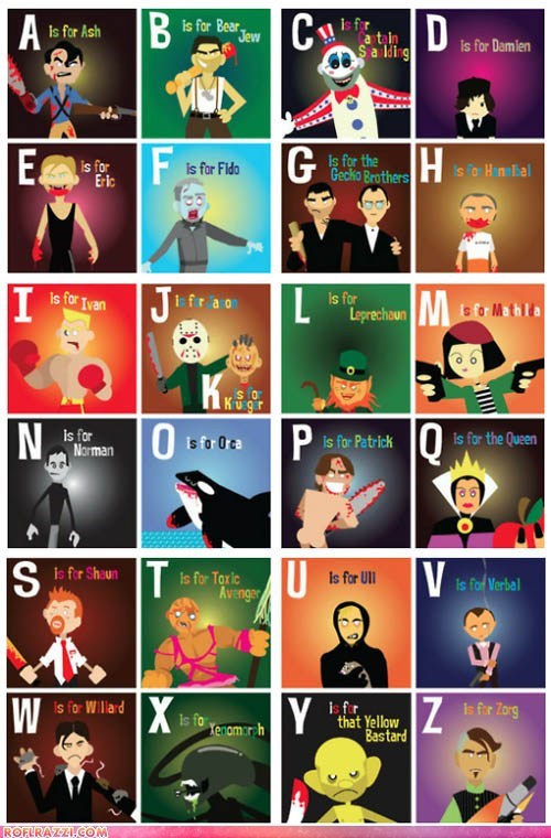 The Cinematic Alphabet